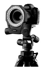 カメラ ライト美の目の効果のための超明るいリング ライトで導かれるABS黒