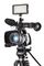 ビデオ録画のための単一のカラー ビデオ カメラLEDライトLed144A