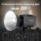 Coolcam 200X 220Wの携帯用および軽量最高の二色の専門の盛り土ライト