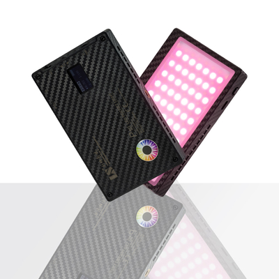 3200k Rgb HS-P12のポケットはビデオ ライト15照明効果移動式APP制御を導いた